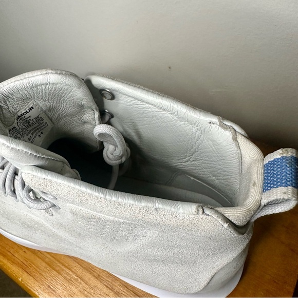 💥LAST CHANCE💥Suede Under Armour UAS Club Mid Leather Sneaker, Size 10.5 Boot - Picture 14 of 15